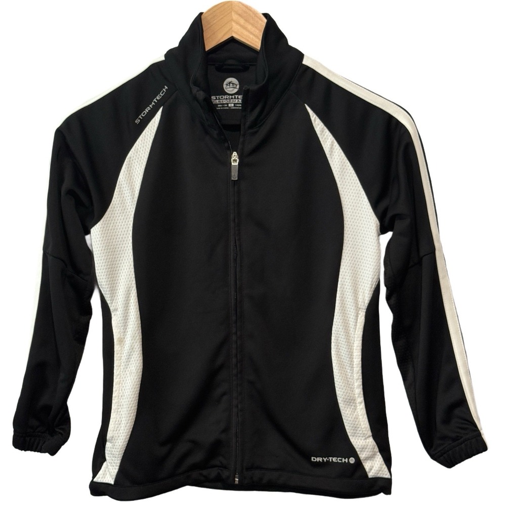 Storm Tech Performance Training Track Jacket Size Small Black